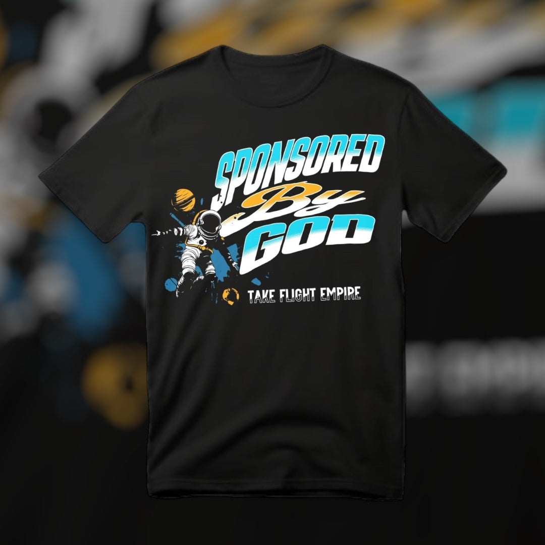 Sponsored by god tee