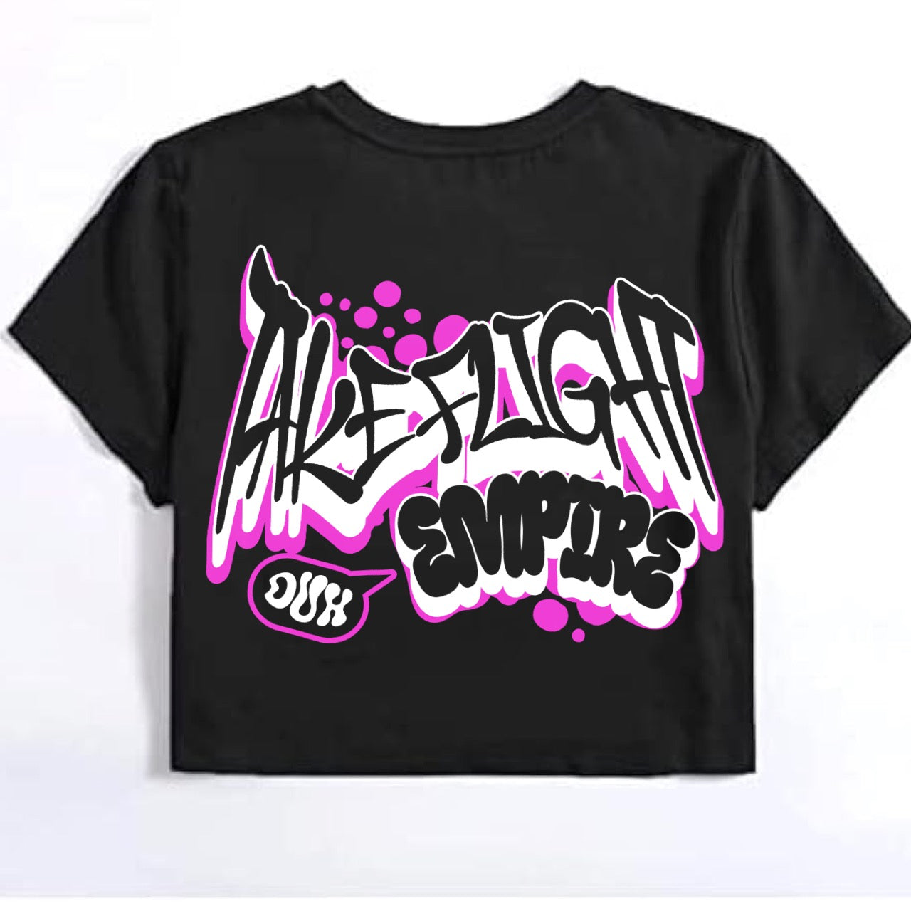 TFE “Duh” Crop Top