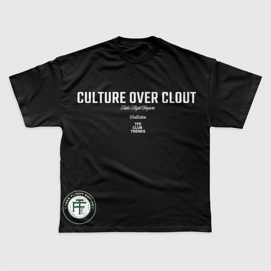 Culture over Clout Tee
