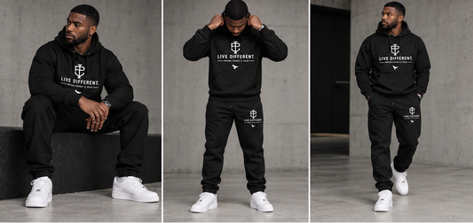 Live Different Jogger Set